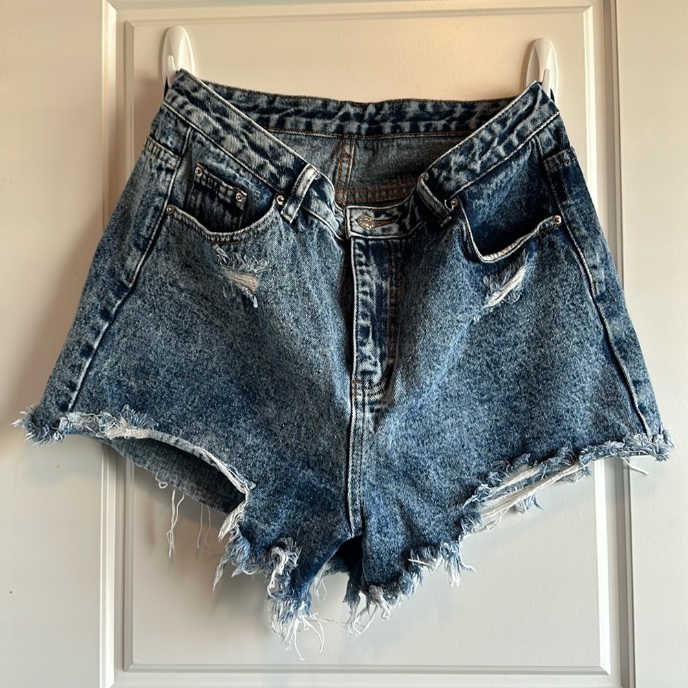 SHEIN Distressed Shorts